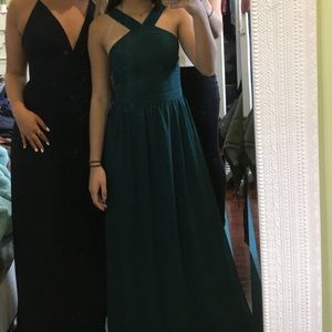 Teal prom dress in xs from lulu’s!